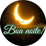 Figurinha de Boa Noite para WhatsApp