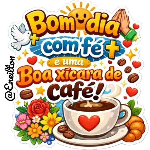 Figurinha para WhatsApp — Saudações