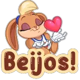 Figurinha de Amor para WhatsApp