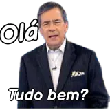 Figurinha de Saudações para WhatsApp