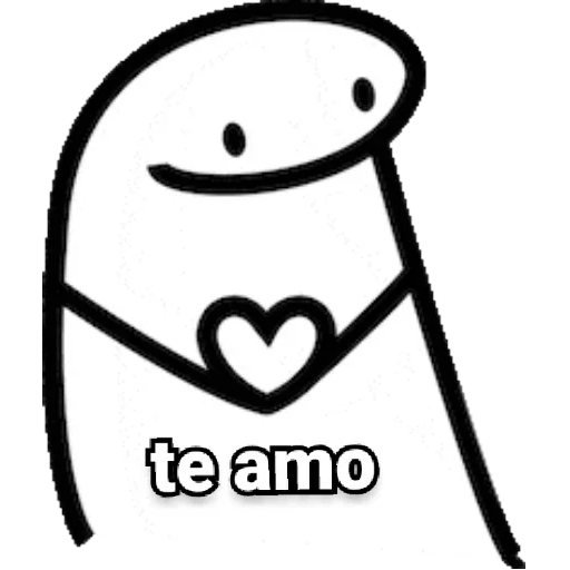 Figurinha para WhatsApp — Amor
