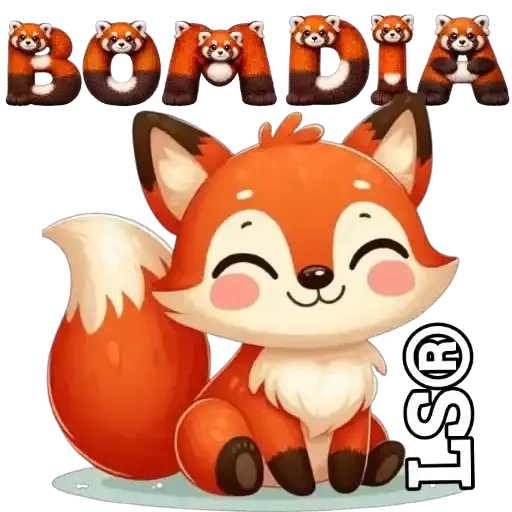 Figurinha para WhatsApp — Saudações