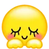 Figurinha de Emojis Amarelos para WhatsApp