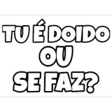 Figurinha de texto para WhatsApp