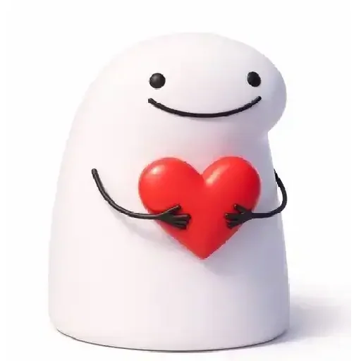 Figurinha para WhatsApp — Amor