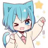 Figurinha de Anime para WhatsApp