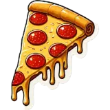 Figurinha de Comida para WhatsApp