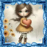 Figurinha de Amor para WhatsApp