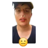 Figurinha de reação para WhatsApp