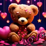 Figurinha de Amor para WhatsApp