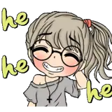 Figurinha de reação para WhatsApp