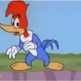 Figurinha de Pica-Pau para WhatsApp