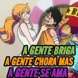Figurinha de One Piece para WhatsApp