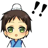 Figurinha de Anime para WhatsApp