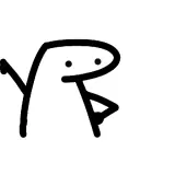 Figurinha de Engraçados para WhatsApp