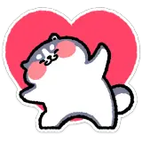 Figurinha de Amor para WhatsApp