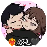 Figurinha de Amor para WhatsApp