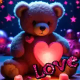 Figurinha de Amor para WhatsApp