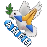 Figurinha de religião para WhatsApp