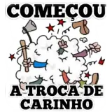 Figurinha de Amor para WhatsApp