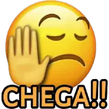 Figurinha de reação para WhatsApp