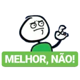 Figurinha de reação para WhatsApp