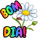 Figurinha de Saudações para WhatsApp