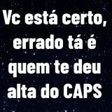 Figurinha de texto para WhatsApp