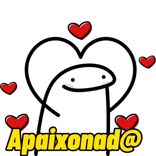 Figurinha para WhatsApp — Amor