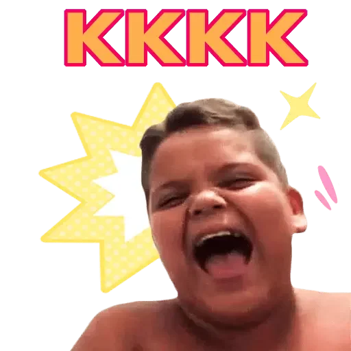 Figurinha para WhatsApp — reação