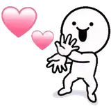 Figurinha de Amor para WhatsApp