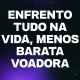 Figurinha de texto para WhatsApp