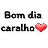 Figurinha de Saudações para WhatsApp