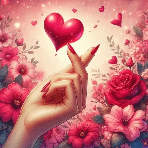 Figurinha para WhatsApp — Amor