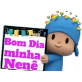 Figurinha de Saudações para WhatsApp