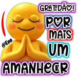 Figurinha de Saudações para WhatsApp