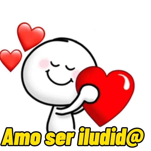 Figurinha para WhatsApp — Amor
