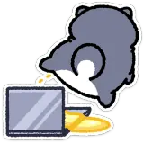 Figurinha de Engraçados para WhatsApp