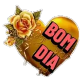 Figurinha de Bom Dia para WhatsApp