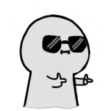 Figurinha de reação para WhatsApp