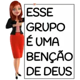 Figurinha de religião para WhatsApp