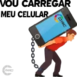 Figurinha de Engraçados para WhatsApp