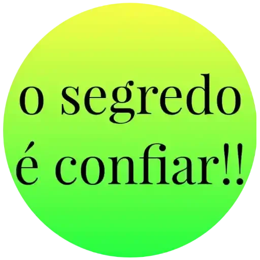 Figurinha para WhatsApp — texto