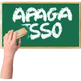 Figurinha de texto para WhatsApp