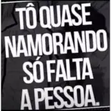 Figurinha de texto para WhatsApp