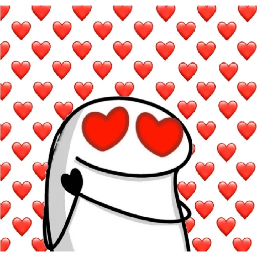 Figurinha para WhatsApp — Amor