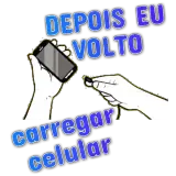 Figurinha de texto para WhatsApp