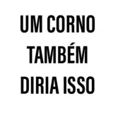 Figurinha de texto para WhatsApp