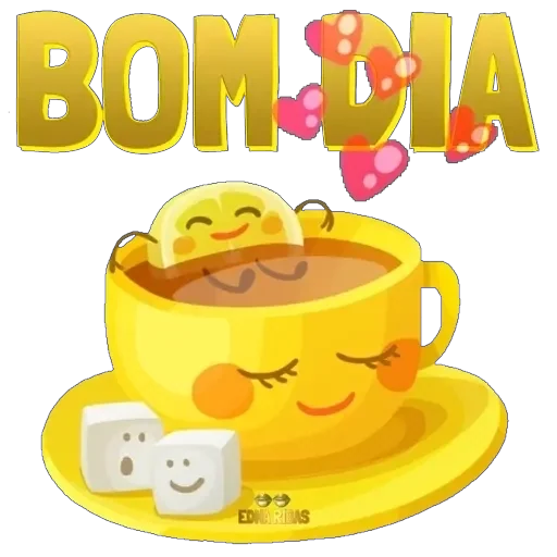 Figurinha para WhatsApp — Saudações