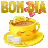 Figurinha de Saudações para WhatsApp